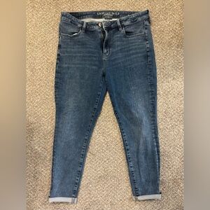 American Eagle Outfitters Blue Skinny Jeans Classic Style